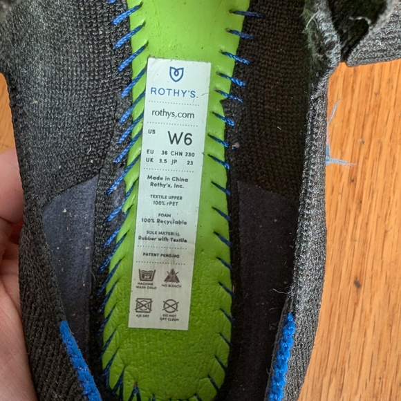 Black rothy's Mary Jane's - Picture 2 of 2